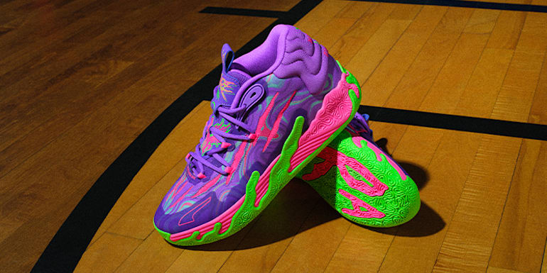 Puma MB.03 Toxic 22.5センチ ジュニア バスケットシューズ Puma MB.03 Toxic 22.5センチ ジュニア バスケットシューズ